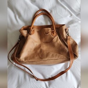 BedStu Rockaway Leather Tote